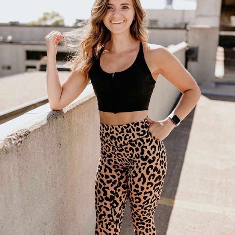 balance athletica Kingdom 2 king cheetah leggings